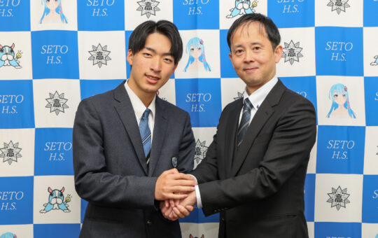 校長・生徒会長画像